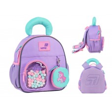 Детский рюкзак My Little Pony, 25×23×10 см, анатомическая спинка, Kite LP26-2737XXS