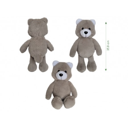 Игрушка мягконабивная Мишка пушистый 35 см Macik МС 080501-11 Игрушка мягконабивная Мишка пушистый 35 см Macik МС 080501-11