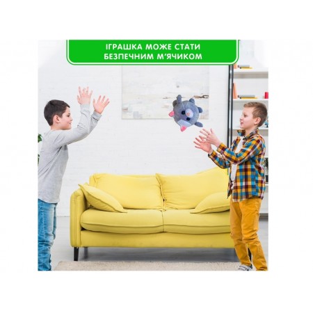 Игрушка мягконабивная Круглик Котик 18 см Macik МС 090102-14
