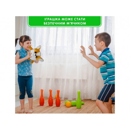 Игрушка мягконабивная Круглик Песик Macik МС 090102-15