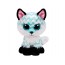 М'яка іграшка Beanie Boo's Блакитна лисиця ATLAS 15см TY 36368