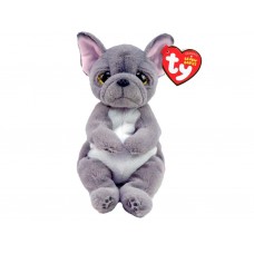 Мягкая игрушка BEANIE BELLIES Серый пес WILFRED TY 40596