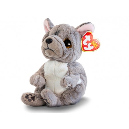 Мягкая игрушка BEANIE BELLIES Серый пес WILFRED TY 40596