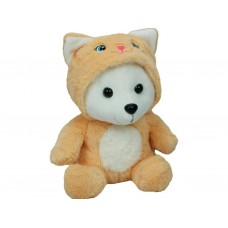 Мягкая игрушка Мишка в капюшоне кота, Размер 23x16x13см, Копиця 00004-41