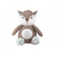 Игрушка плюшевая музыкальная с проектором Оленя – коричневая Canpol Babies 77/206_brow Игрушка плюшевая музыкальная с проектором Оленя – коричневая Canpol Babies 77/206_brow