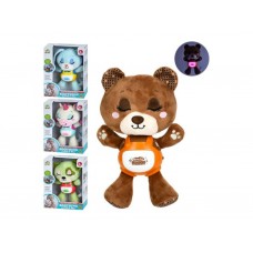 Игрушка мягкая интеактивная SL88053-54-55-56, светящаяся и играющая, 4 вида (цена за 1шт) Игрушка мягкая интеактивная SL88053-54-55-56, светящаяся и играющая, 4 вида (цена за 1шт)