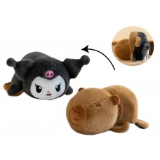 Мягкая игрушка 2 в 1 Kuromi, 20см TJ635 Мягкая игрушка 2 в 1 Kuromi, 20см TJ635