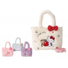 Сумка плюшева дитяча Hello Kitty, 30×24 см, з ручками TJ676