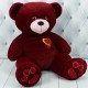 Teddy Gold red Висота іграшки: 60 см; Матеріал: Плюш медведь