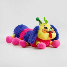 Мягкая игрушка гусеница BabyToys 36 см разноцветная