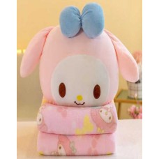 М'яка іграшка супергерой BabyToys 38 см з пледом
