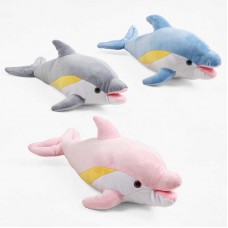 Мягкая игрушка дельфин BabyToys 45 см из холлофайбера Мягкая игрушка дельфин BabyToys 45 см из холлофайбера