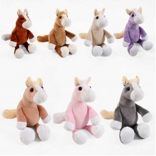 Мягкая игрушка конячка BabyToys К52281, высота 23 см
