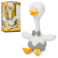 Мягкая игрушка 933-317E гусь, 37см, запись, музыка, подвижный/танцующий, плюш, на бат-ке, в кор-ке, 22-38-19см Мягкая игрушка 933-317E гусь, 37см, запись, музыка, подвижный/танцующий, плюш, на бат-ке, в кор-ке, 22-38-19см