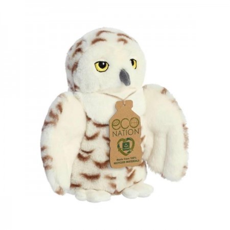М'яка іграшка Aurora Eco Nation Снігова сова 20 см 200116A М'яка іграшка Aurora Eco Nation Снігова сова 20 см 200116A