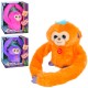 М'яка іграшка MP 2304 мавпа, 20см, музика, крутиться на радіокеруванні, 3 кольори