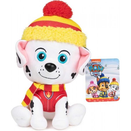 Мягкая игрушка Paw Patrol Зимние праздники Маршалл 15 см SM33351/6068124 Мягкая игрушка Paw Patrol Зимние праздники Маршалл 15 см SM33351/6068124