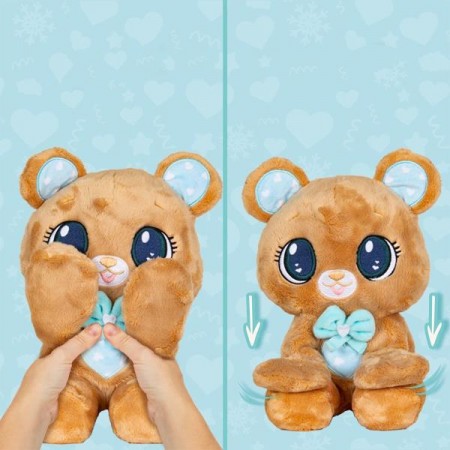 Мягкая игрушка Peekapets Коричневый мишка 30 см Мягкая игрушка Peekapets Коричневый мишка 30 см