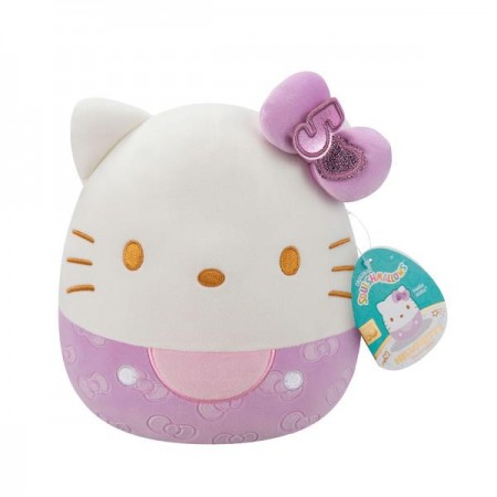М'яка іграшка Squishmallows Hello Kitty в пурпуровому 20 см SQSN00499 М'яка іграшка Squishmallows Hello Kitty в пурпуровому 20 см SQSN00499