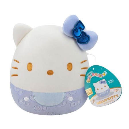 Мягкая игрушка Squishmallows Hello Kitty в синем 20 см SQSN00500
