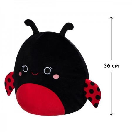 М'яка іграшка Squishmallows Жук-сонечко Труді 36 см SQCR03221 М'яка іграшка Squishmallows Жук-сонечко Труді 36 см SQCR03221