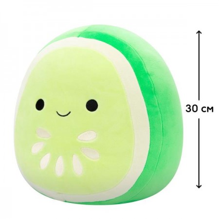 Мягкая игрушка Squishmallows Огурец Кармайкл 30 см SQCR06626 Мягкая игрушка Squishmallows Огурец Кармайкл 30 см SQCR06626