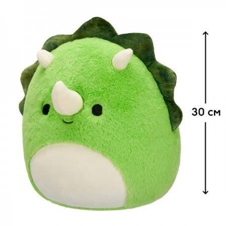 Мягкая игрушка Squishmallows Трицератопс Тристан 30 см SQCR06764 Мягкая игрушка Squishmallows Трицератопс Тристан 30 см SQCR06764
