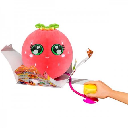 Мягкая игрушка Biggies Little Foodies клубника надувная Мягкая игрушка Biggies Little Foodies клубника надувная
