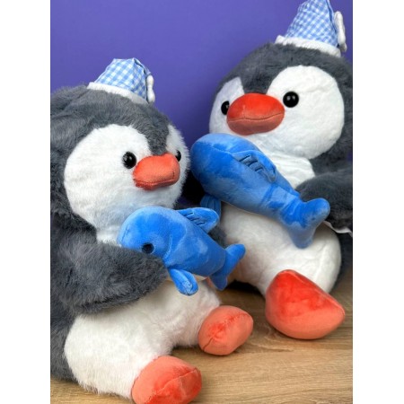Мягкая игрушка пингвин BabyToys из холлофайбера Мягкая игрушка пингвин BabyToys из холлофайбера