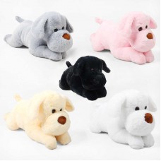 Мягкая игрушка собака BabyToys 30 см холлофайбер лежачая
