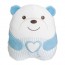 Мягкая музыкальная игрушка "Успокаивающий медвежонок" арт. 12266.20 цвет Голубой