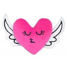 Подушка игрушка форма сердце Wings, 30 см, с крыльями, Tigres ПД-0393 Подушка игрушка форма сердце Wings, 30 см, с крыльями, Tigres ПД-0393
