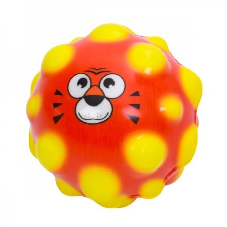 Детский фомовый мяч BabyToys MS 4309 антигравитационный с животными, 6 см
