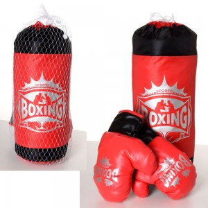 Боксерский набор MR 0093, груша 39х15 см, перчатки