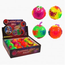 Прыгающий мяч BabyToys со светом и пищалкой Прыгающий мяч BabyToys со светом и пищалкой