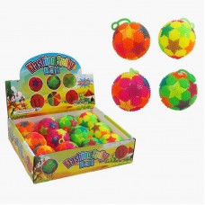 Детский прыгающий мяч BabyToys со светом и пищалкой Детский прыгающий мяч BabyToys со светом и пищалкой