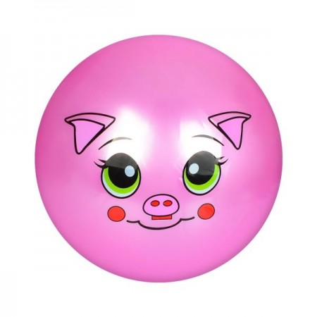 Детский мяч BabyToys MS 0249-1 с мордочками животных, ПВХ, 9 дюймов Детский мяч BabyToys MS 0249-1 с мордочками животных, ПВХ, 9 дюймов