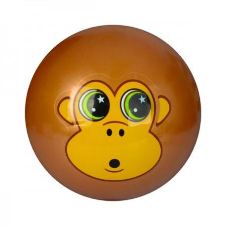 Детский мяч BabyToys MS 0249-1 с мордочками животных, ПВХ, 9 дюймов Детский мяч BabyToys MS 0249-1 с мордочками животных, ПВХ, 9 дюймов