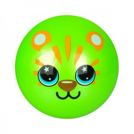 Детский мяч BabyToys MS 0249-1 с мордочками животных, ПВХ, 9 дюймов Детский мяч BabyToys MS 0249-1 с мордочками животных, ПВХ, 9 дюймов