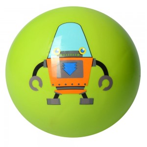 Мяч детский MS 1910, 5 дюймов, рисунок робот