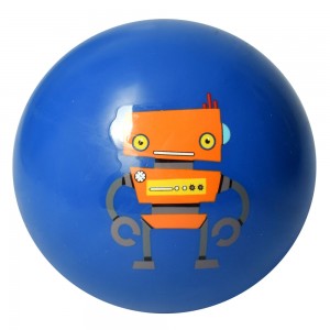 Мяч детский MS 1910, 5 дюймов, рисунок робот