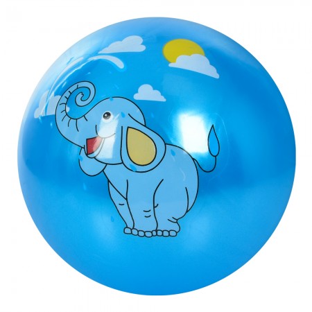 Дитячий м'яч BabyToys MS 3585 з малюнком тварин, 9 дюймів