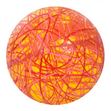 Детский мяч BabyToys MS 3588, 9 дюймов, с рисунком, ПВХ