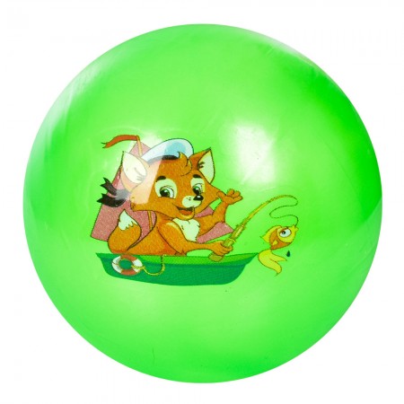 Детский мяч BabyToys MS 3614 с рисунком животных, 9 дюймов, набор 10 штук