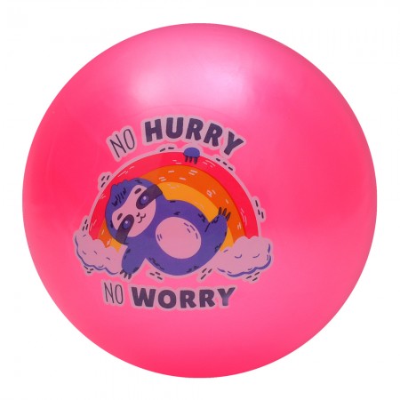 Детский мяч BabyToys MS 3770 с принтом животных 9 дюймов