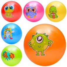 Детский мяч BabyToys MS 3771 с принтом 9 дюймов, ПВХ