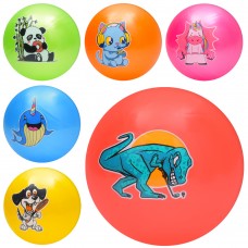 Детский мяч BabyToys MS 3772 с животными 9 дюймов