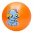 Дитячий м'яч BabyToys MS 3772 з тваринами 9 дюймів