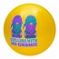 Дитячий м'яч BabyToys MS 3773, 9 дюймів, з принтом тварин Дитячий м'яч BabyToys MS 3773, 9 дюймів, з принтом тварин