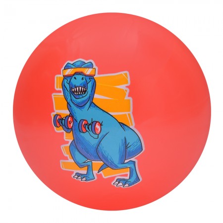 Дитячий м'яч BabyToys MS 3773, 9 дюймів, з принтом тварин Дитячий м'яч BabyToys MS 3773, 9 дюймів, з принтом тварин